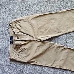 Hollister mid Rise Bootcut Khakis